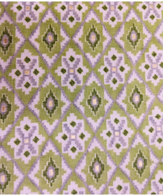 GREEN  GEOMETRIC MODAL PRINT
