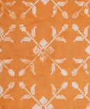 LIGHT ORANGE PRINTED MUL SILK