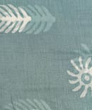 LIGHT SKY BLUE BATIK PRINT MUL PRINT