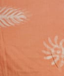 LIGHT PEACH BATIK PRINT MUL SILK