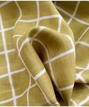 GREEN CHECKS MUL SILK