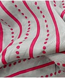 MAGENTA GREY MUL SILK