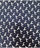 BLUE N WHITE GEORGETTE PRINT