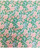 GREEN FLORAL GEORGETTE PRINT