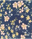 DARK BLUE FLORAL GEORGETTE PRINT