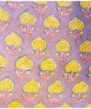 BROWNISH RED FLOWER SATIN PRINT