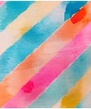 BLUE ZIGZAG MUSLIN PRINT