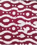 MARRON STRIPE MUSLIN BATIK PRINT