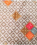 BROWN  BANDHEJ COTTON PRINT