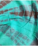 GREEN SPIRAL SHIBOBRI COTTON MAL PRINT