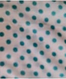 BLUE POLKA DOTS  COTTON PRINT
