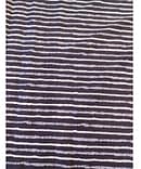 DARK BLUE STRIPES COTTON PRINT
