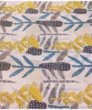 BLUE GEOMETRIC CREPE DIGITAL PRINT