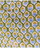 GREEN SMALL FLOWER MUL PRINT
