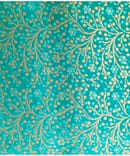 FIROZI GREEN JAL  BANARASI SILK