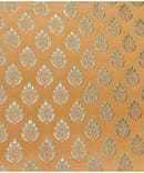LIGHT ORANGE SMALL BUTTI BANARASI SILK