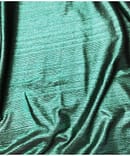 GREEN METALLIC EFFECT IMPORTED FABRIC