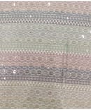 BLUE SEQUENCE GEORGETTE EMBROIDERY FABRIC