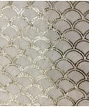 HALF CIRCULAR UPADA SILK DYABLE EMBROIDERY FABRIC