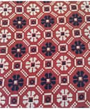 MAROON AJRAKH VEGETABLE PRINT COTTON FABRIC