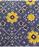 LIGHT BLUE GEOMETRIC COTTON CAMBRIC PRINT