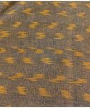 LIGHT BROWN COTTON IKKAT