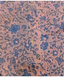 BROWN FLORAL CHANDERI PRINT