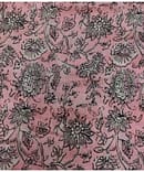 LIGHT PINK FLORAL CHANDERI PRINT