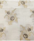GOLDEN RAW SILK BUTTI DYABLE FABRIC