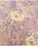 BROWN FLORAL GEOMETRIC SHERWANI FABRIC