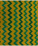 GREEN ZIGZAG  COTTON JAIPURI PRINT