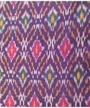 DARK VIOLET SICCO SILK IKKAT