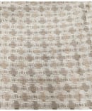 BROWN HANDLOOM  SHIRTING LINEN DOBBY FABRIC
