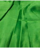 BOTTLE GREEN PLAIN GAJI FABRIC