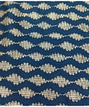 BLUE SEQUENCE CHINNON CHIFFON EMBROIDERY