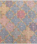 GREY  FLORAL VISCOSE GEORGETTE EMBROIDERY