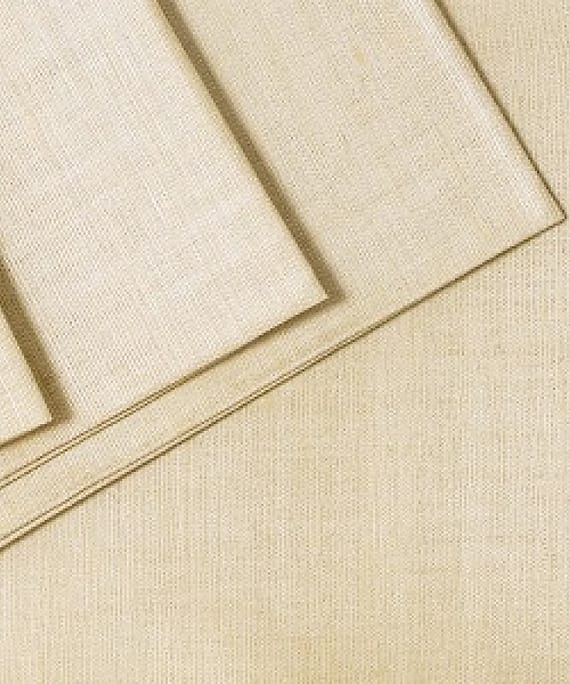 PURE DOUBLE MATKA SILK  OFF WHITE PLAIN FABRIC