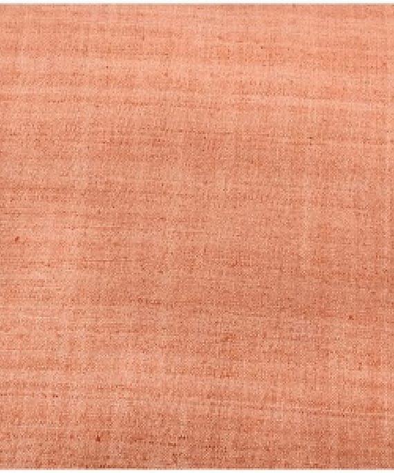 PURE DOUBLE MATKA SILK LIGHT ORANGE PLAIN FABRIC