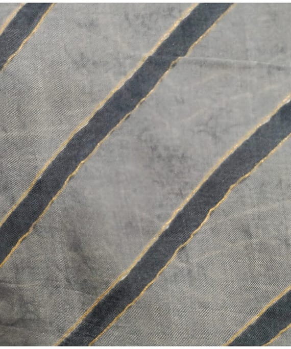 LIGHT N DARK GREY MULSILK DISCHARGE PRINT