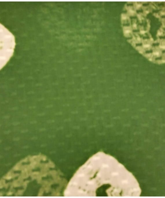 GREEN CHIFFON TIE N DYE BATIK PRINT