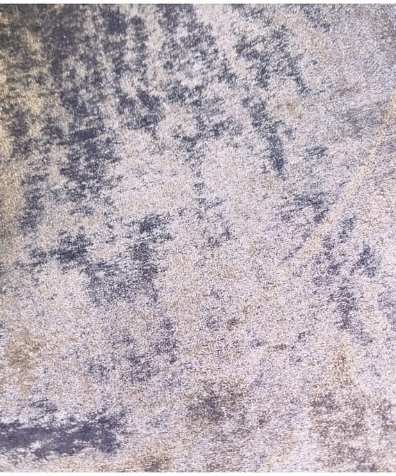 BLUE GLITTER IMPORTED FABRIC